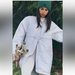 Free people light as a feather packable tunic jacket